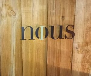 nous restaurant with michelin star 