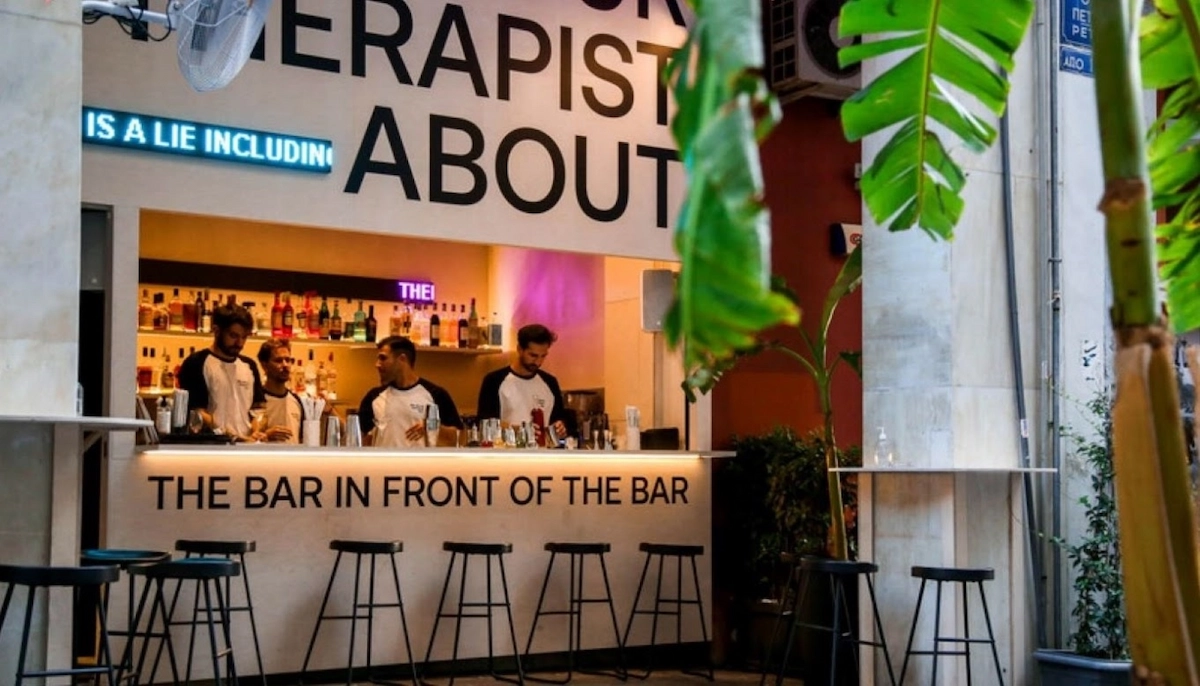 The Bar in Front of the Bar