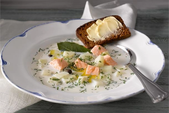 Σούπα σολομού από τη Φινλανδία και λίγα λόγια για την κουζίνα της χώρας - FlagInLife