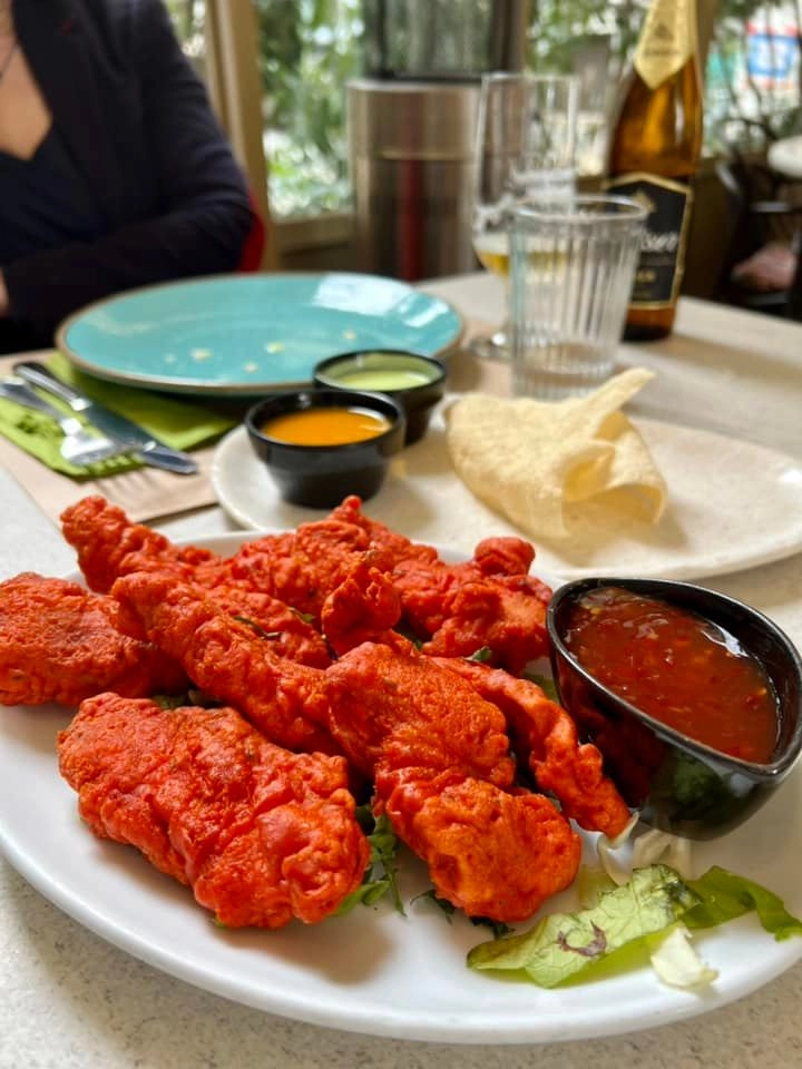 πιατο με Chicken Pakora