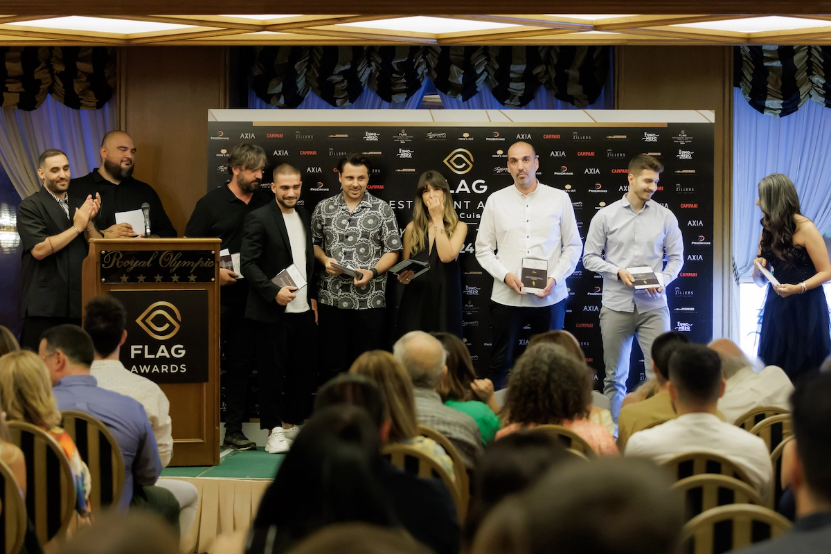 FLAG Restaurant Awards Modern Cuisine - Ξυνό Νερό Trophy 2024