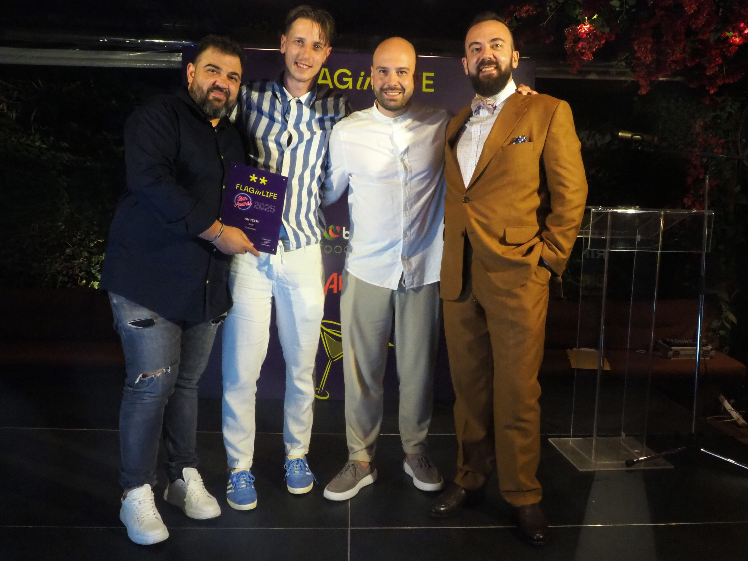 FLAG in LIFE Bar Awards 2025 – Η βραδιά της τελετής απονομής στον κήπο του Hide & Seek - FlagInLife