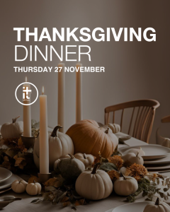 Thanksgiving Dinner στο It+ Restaurant 1 Thanksgiving Dinner στο It+ Restaurant - FlagInLife